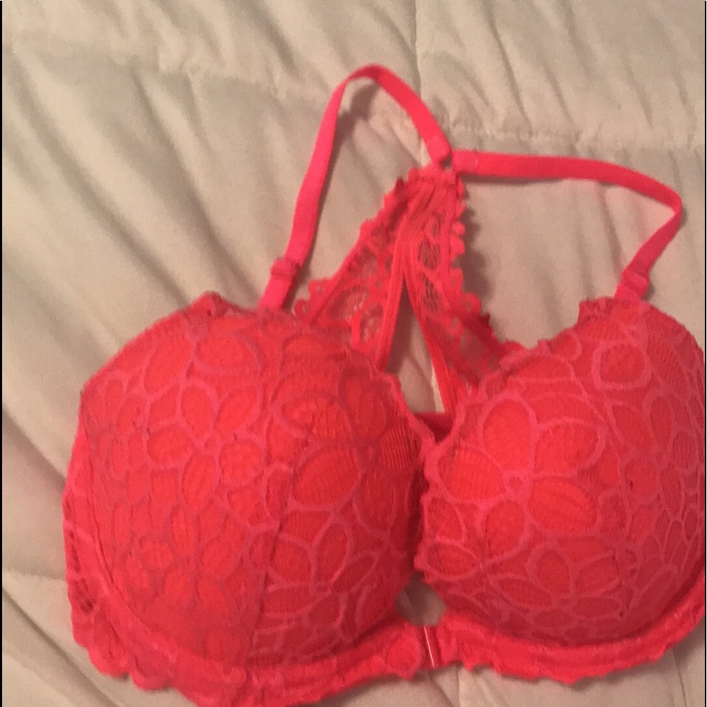 VS PINK razorback push-up bras
